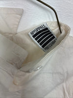 New Women’s Christine White Long Sleeve Button Up Size 8 YY-6