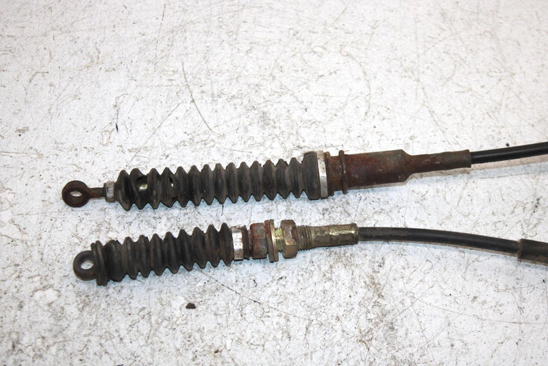 1997 Suzuki King Quad 300 4x4 Oem Shift Cable Set  58690-19B01 58840-39DA0 AS11