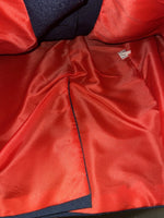 New Men’s Gorringe Blue English Riding Coat 40 #19368 FF-601