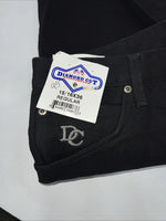 New Women’s Black Diamond Cut Gusset Denim Jeans. 15/16x36 K-18
