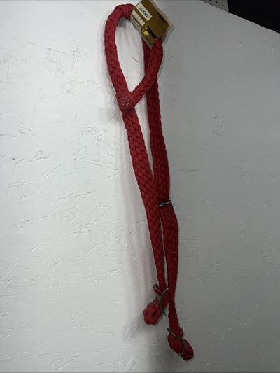 New SIMCO Red Nylon Braided One Ear Headstall #2900 Y-3