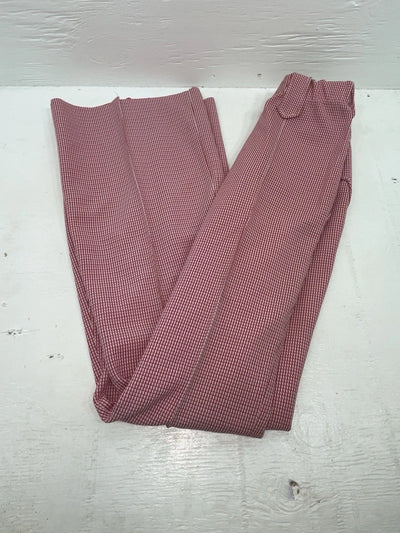 New Vintage Red Checkered Dickson Jenkins Polyester Pants #534 VV-71