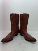 New Men’s Brown Rodeo Cowboy Boots. 5044 10.5 10 1/2 D. 7-106