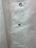 New Women’s Rockmount White Designed Short Sleeve Pearl Snap Size 0 YY-31