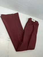 New Vintage Red Lee Polyester Pants #2004061 NN-158
