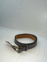 New Gray Genuine Leather Nocona Stitched 28” Belt #3062 NN-48