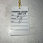 New Congress Leather 5” Tooled Short Shank Port Bit #48005 AA-506