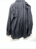 New Men’s Black White House Long Sleeve Pearl Snap Shirt. XL S-7