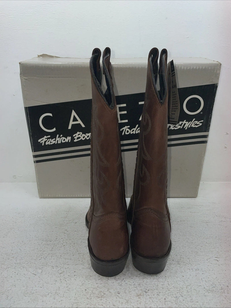 New Men’s Brown Capezio Cowboy Boots. M C 309 7.5 7 1/2 D. 1-78