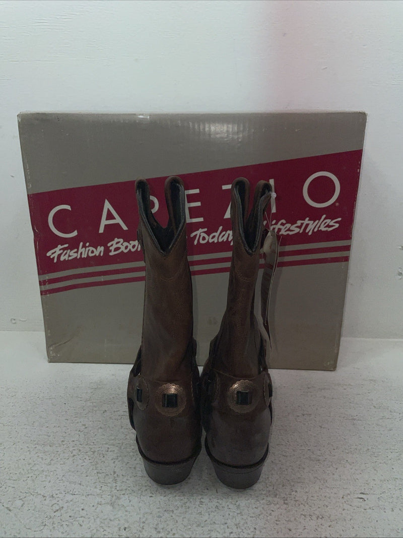 New Youth Brown Capezio Cowboy Boots. L 261 5 M. 2-154