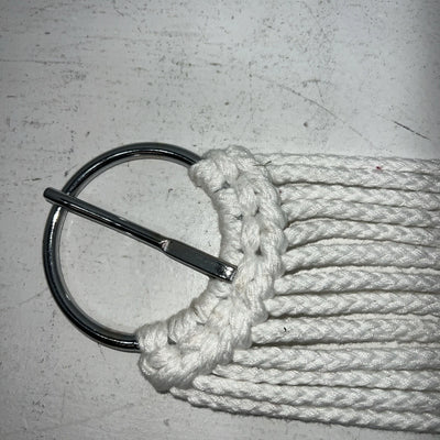 New Tough 1 White Red Mohair 33” Cinch #59-1233 U-22