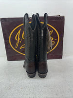 New Youth Brown J Chisholm Cowboy Boots. 851 5 M. 2-110