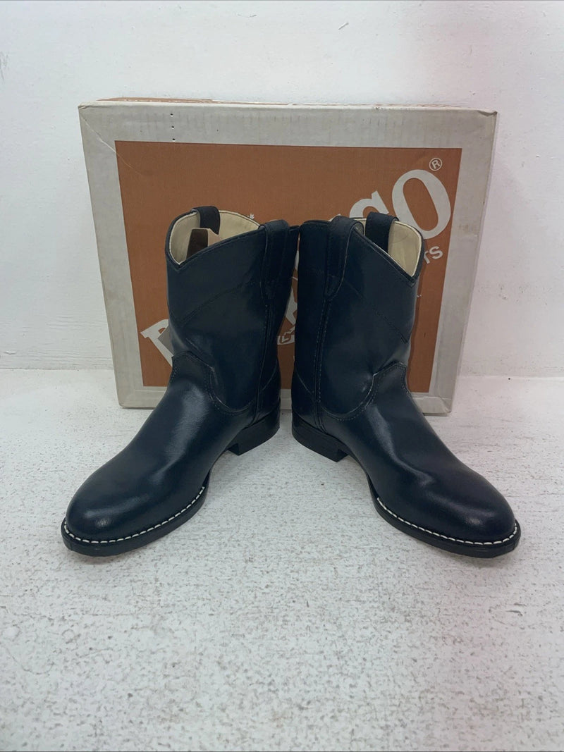 New Kids Navy Bronco Cowboy Boots. C 1507 2.5 2 1/2 D. 23-165