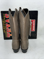 New Women’s Grey Texas Imperial Cowboy Boots. 4952 6.5 6 1/2 M. 19-141