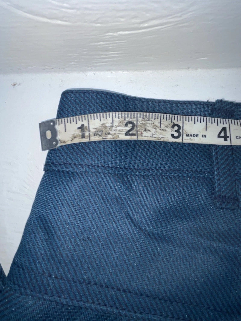 New Vintage Blue Miller Polyester Pants #2624 OO-67