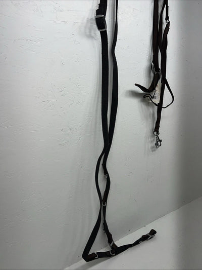 New Tough 1 Brown Nylon German Martingale #52-1120 W-34