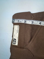 New Vintage Brown Dickson Jenkins Polyester Pants #2402 ZZ-39
