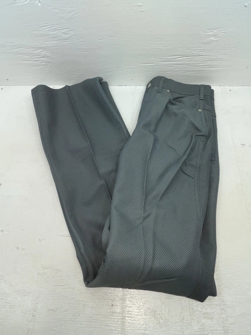 New Vintage Black Speckled Miller Polyester Pants #2624 3A-80