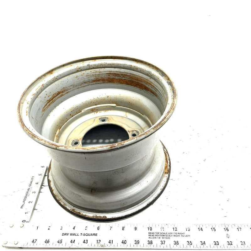 93 Kawasaki Bayou 400 KLF400B 4x4 OEM 11x8 Rear Wheel Rim 41025-1334-8C AK32