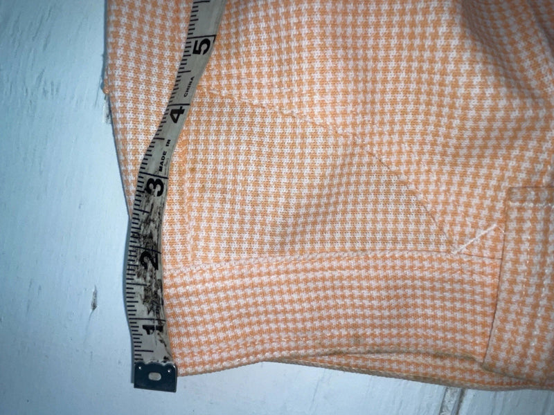 New Vintage Pink Checkered Dickson Jenkins Polyester Pants #501 SS-63