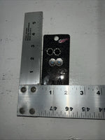 New Women’s Blazin Roxx Set Of 3 Earrings. Black Turquoise Silver. 30686 A-86