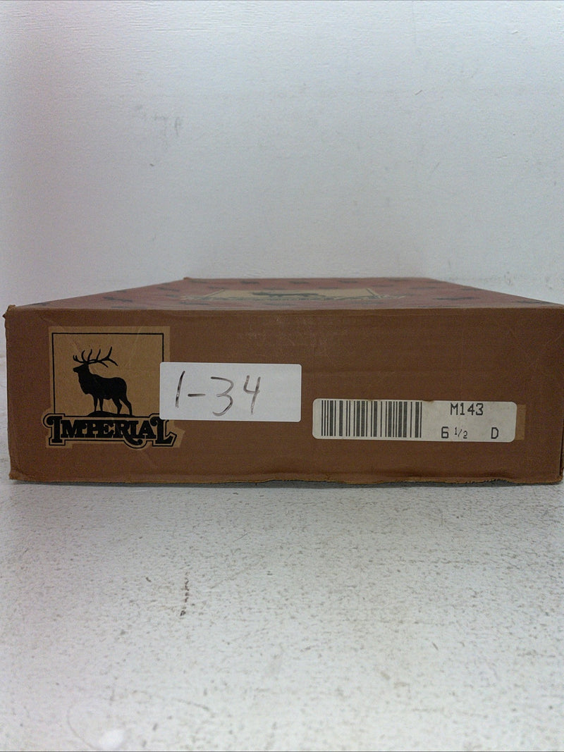 New Men’s Cherry Black Texas Imperial Cowboy Boots. M 143 6.5 6 1/2 D. 1-34