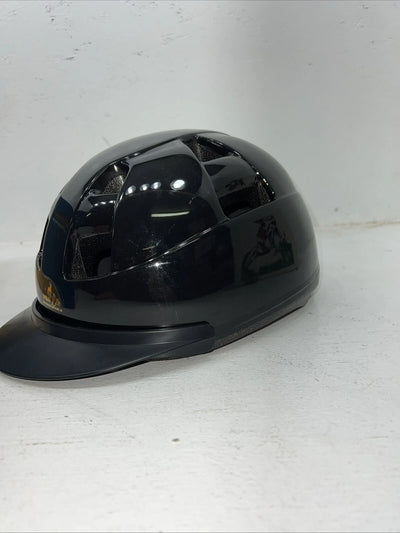 New Women’s Black Pro Lite English Riding Helmet. 1057 Large. 12-99
