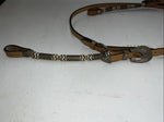New Congress Leather Beads Browband Headstall #6855 U-29