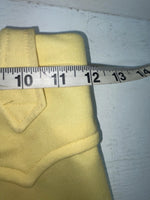 New Vintage Yellow Western Heritage Polyester Pants #G31 VV-24