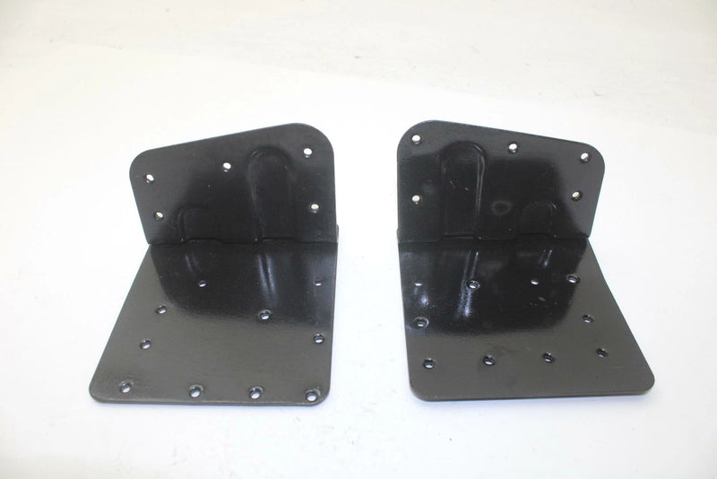 87 Yamaha Exciter EX570L OEM Rear Skid Bracket Pair 84N-21910-00-00 SY51
