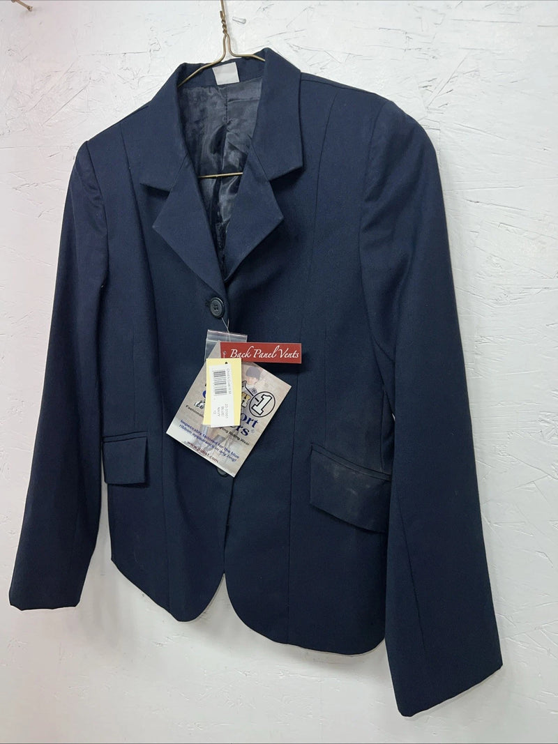 New Children’s Comfort Riders Blue Riding Coat 12 JJ-605