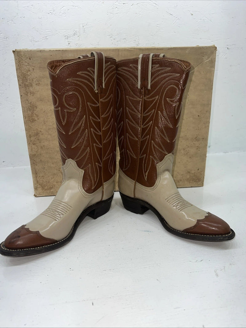 New Women’s Texas Imperial Brown Cowboy Boots. 59 6 N. 20-11