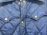 New Women’s Navy Western Fashion Puffer Jacket Size 10 QQ-19
