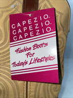 New Women’s Brown Capezio Cowboy Boots. L 224 7 M. 18-96