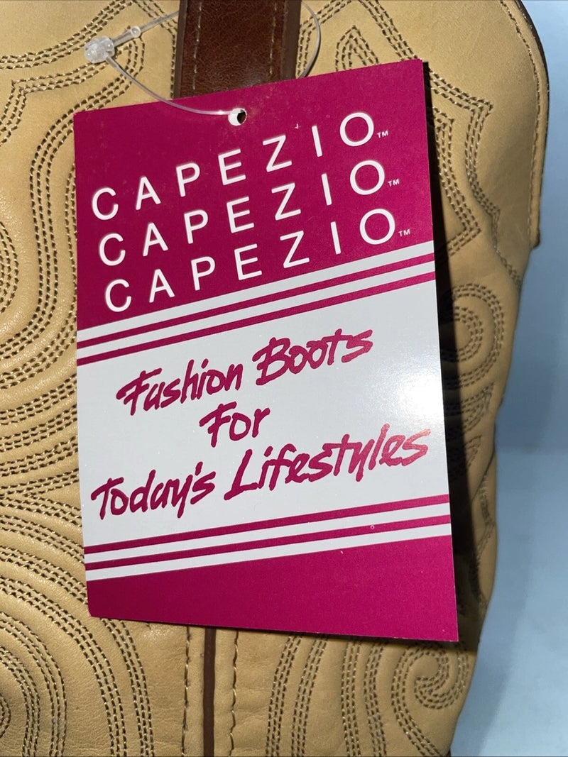 New Women’s Brown Capezio Cowboy Boots. L 224 7 M. 18-96