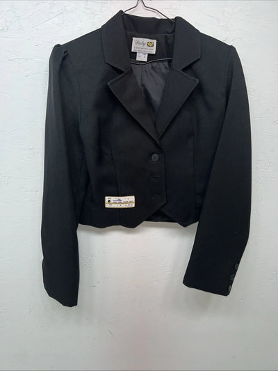 New Women’s Dickson Jenkins Black Short Jacket 8L #7911 H-609
