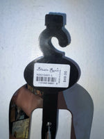 New Black Genuine Leather Blazin Roxx Silver Bling Cross L Belt #N3510401 Z-68