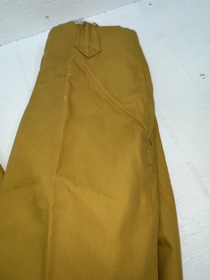 New Vintage Yellow Polyester Pants #555 SS-95