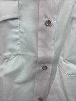 New Boys Champion Western White Long Sleeve Pearl Snap 16 CC-79