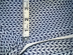 New Vintage Blue Knitted Rockmount Polyester Pants #3840 XX-25