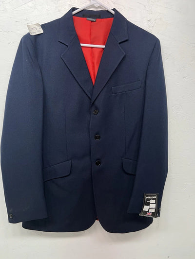 New Men’s Gorringe Blue English Riding Coat 40 #19368 FF-601