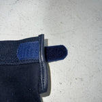 New Navy Blue Cross Country Cotton Pebble Riding Gloves Large E-504