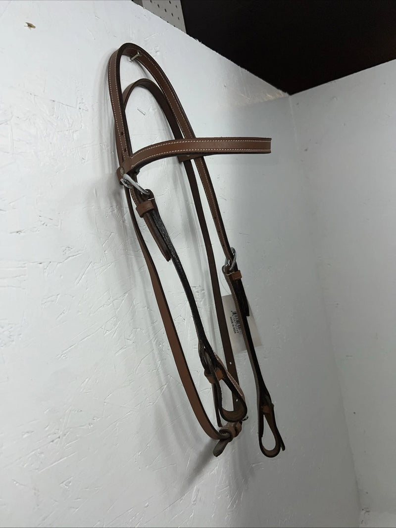 New Leather Trainers Browband Headstall. #211571 S-58