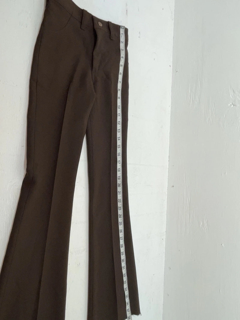 New Vintage Brown Dickson Jenkins Polyester Pants #9928 ZZ-75