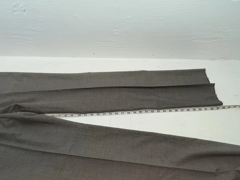 New Vintage Black Speckled Circle S Polyester Pants #CP6740 XX-113