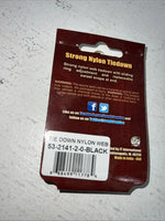 New Tough 1 Black Nylon Tie Down Strap #53-2141 M-507
