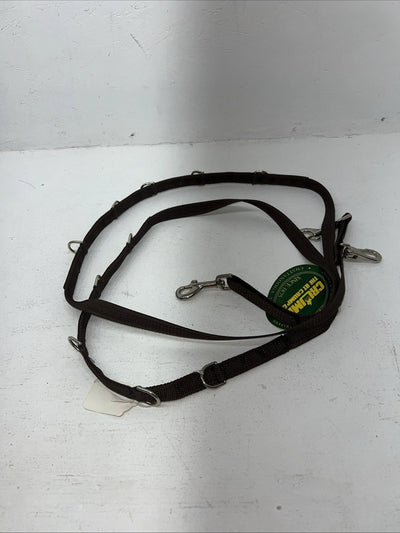 New Brown Nylon CRUMP German Martingale #Co2018-0200 Y-12
