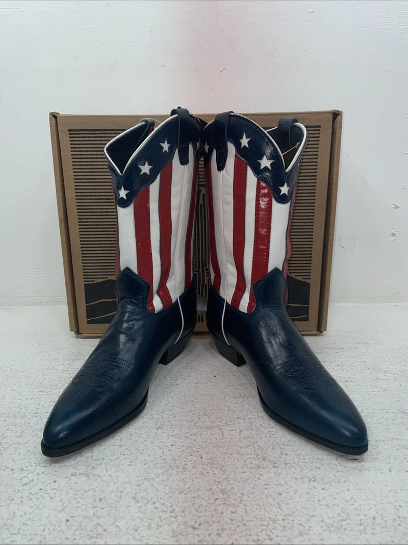 New Youth Flag Laredo Cowboy Boots. 1644 4 M. 22-87