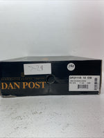 New Men’s Brown Dan Post Cowboy Boots. 2111 R 10 E W. 7-29