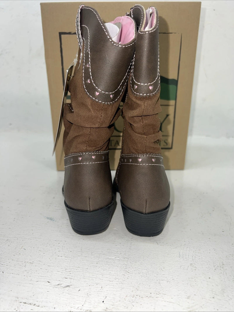 New Children’s Brown Smoky Mountain Cowboy Boots. 1122C 11.5 11 1/2 . 24-92
